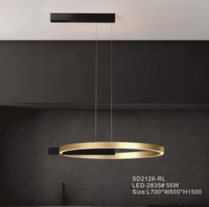 Pendant light with Gesture dimming